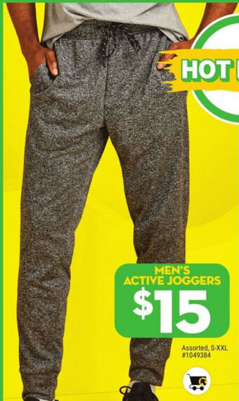Giant Tiger Men's Active Joggers offer