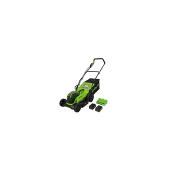 Best Buy Greenworks 48v 14 brushless cordless lawn mower, (2) 4.0ah usb batteries (usb hub) and dual port rapid charger included (2 x offer