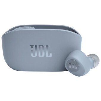 Jbl vibe 100tws in-ear sound isolating truly wireless headphones - blue
