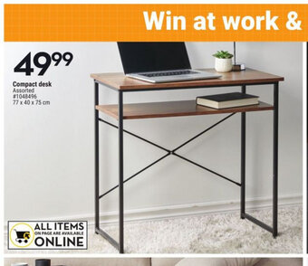 Giant Tiger Compact Desk offer