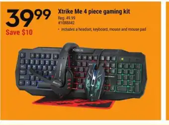 Giant Tiger Xtrike Me 4 Piece Gaming Kit offer