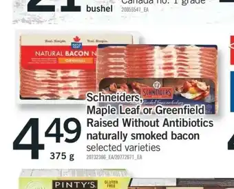 Fortinos Schneiders, Maple Leaf offer