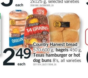 Fortinos Country Harvest Bread offer