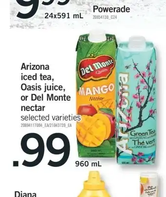 Fortinos Arizona Iced Tea offer