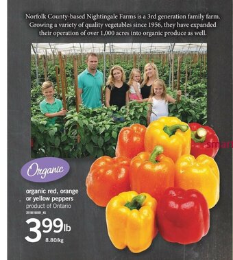 Fortinos Peppers offer