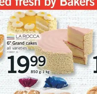 Fortinos 6" Grand Cakes offer