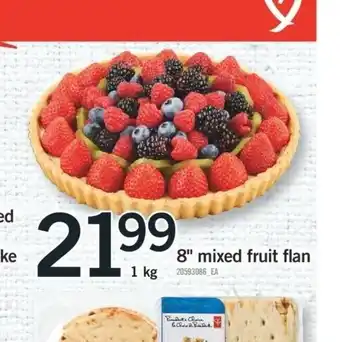 Fortinos 8" Mixed Fruit Flan offer