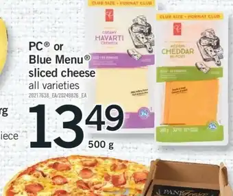 Fortinos Sliced Cheese offer