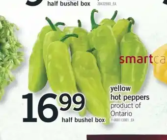 Fortinos Yellow Hot Peppers offer