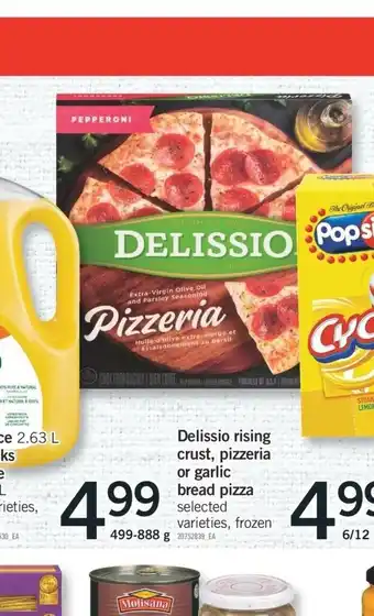 Fortinos Delissio Rising Crust offer