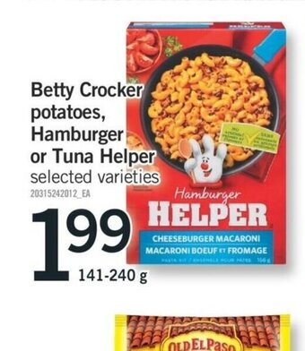Fortinos Betty Crocker Potatoes offer