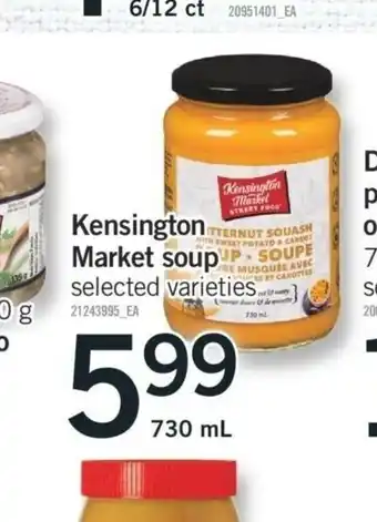 Fortinos Kensington Market Soup offer