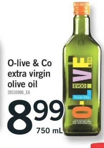 Fortinos o-live & Co Extra Virgin Olive Oil offer