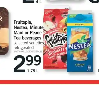 Fortinos Fruitopia Nestea offer