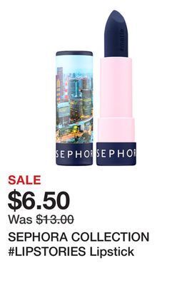 Sephora Sephora collection #lipstories lipstick offer