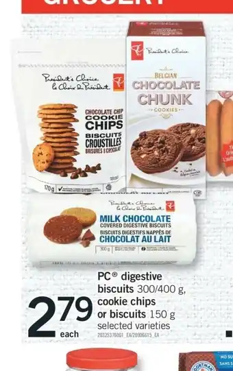 Fortinos Digestive Biscuits offer