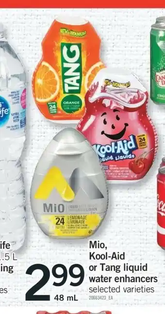Fortinos Mio Kool-Aid offer