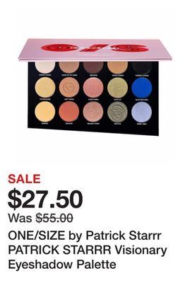 Sephora One/size by patrick starrr patrick starrr visionary eyeshadow palette offer