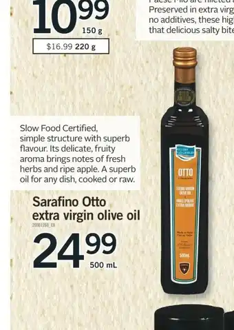 Fortinos Sarafino Otto Extra Virgin Olive Oil offer