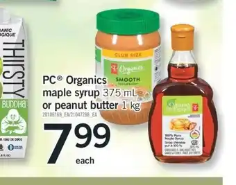 Fortinos Maple Syrup or Peanut Butter offer