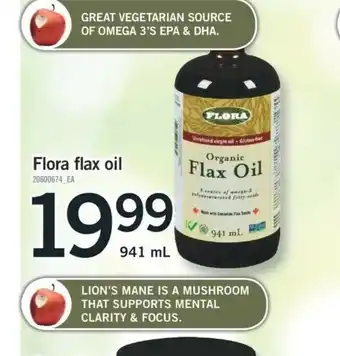 Fortinos Flora Flax Oil offer