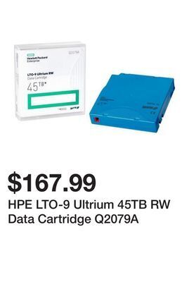 Newegg Hpe lto-9 ultrium 45tb rw data cartridge q2079a offer