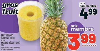 Metro GROS ANANAS TROPICAL GOLD GR 6 OU offer