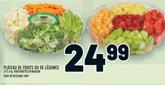 Metro PLATEAU DE FRUITS OU DE LÉGUMES 1,9-2,4 kg offer