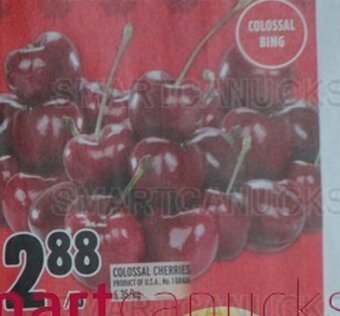 Metro COLOSSAL CHERRIES offer