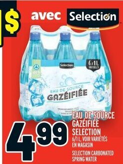Metro EAU DE SOURCE GAZEIFIEE SELECTION offer
