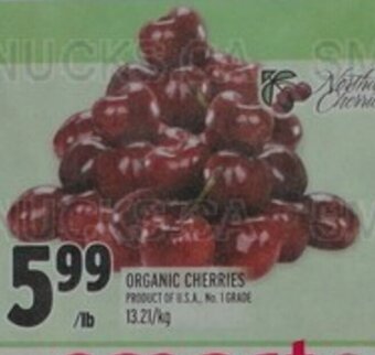 Metro ORGANIC CHERRIES offer
