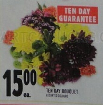 Metro TEN DAY BOUQUET offer