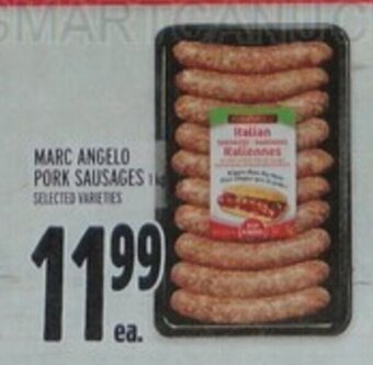 Metro MARC ANGELO PORK SAUSAGES offer