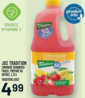 Metro JUS TRADITION offer