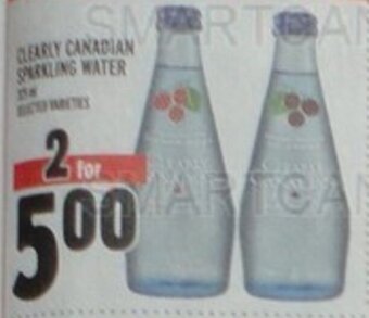 Metro CLEARLY CANADIAN SPARKLING WATER offer