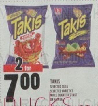 Metro TAKIS offer