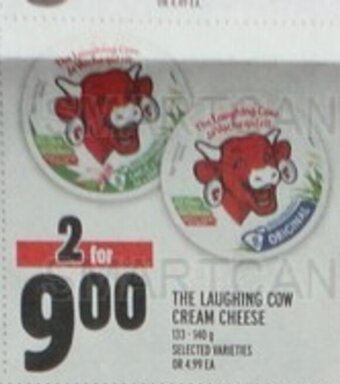 Metro THE LAUGHING COW CREAM CHEESE offer