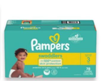 Walmart Pampers swaddlers superpack diapers offer