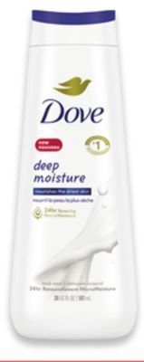 Walmart Dove body wash 591 ml - 695 ml offer