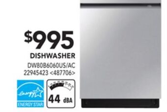 Lowe's Samsung dishwasher offer
