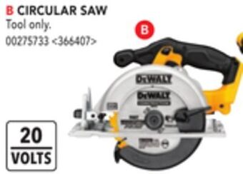 Lowe's Dewalt circular saw offer