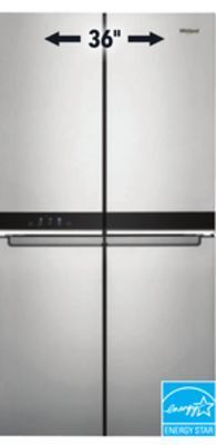 Lowe's Whirlpool 19.4 cu. ft. refrigerator offer