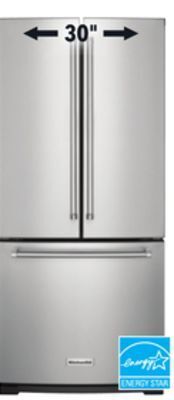 Lowe's Kitchenaid 20 cu. ft. refrigerator offer