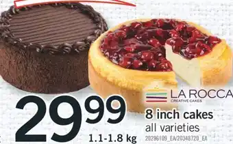 Fortinos 8 inch cakes offer