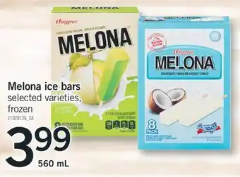 Fortinos Melona ice bars offer