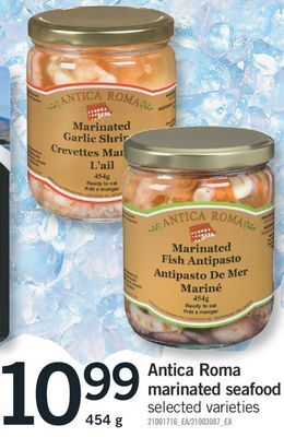 Fortinos Antica roma marinated seafood, 454 g offer