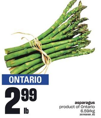 Loblaws Asparagus offer