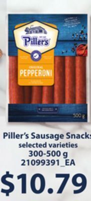 Loblaws Piller's sausage snacks, 300-500 g offer