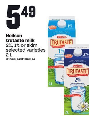 Loblaws Neilson trutaste milk, 2 l offer
