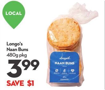 Longo's Longo's naan buns offer
